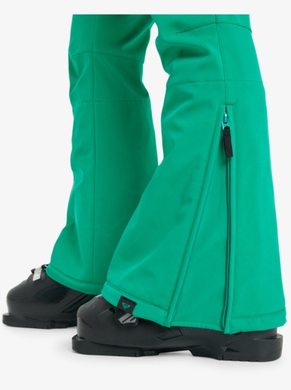 roxy, Summit - Salopette de snow technique pour Femme, VIVID GREEN (gnw0) Summit - Technical Snow Bib for Women  ERJTP03291