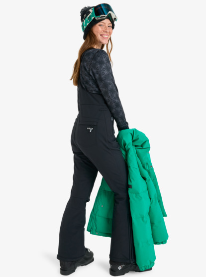 roxy, Summit - Peto técnico de snow para mujer, TRUE BLACK (kvj0) Summit - Technical Snow Bib for Women  ERJTP03291