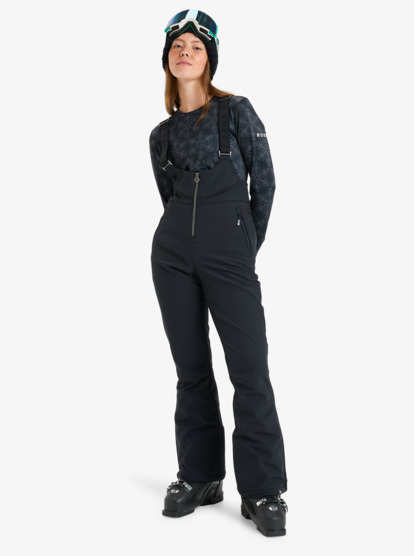 roxy, Summit - Peto técnico de snow para mujer, TRUE BLACK (kvj0) Summit - Technical Snow Bib for Women  ERJTP03291