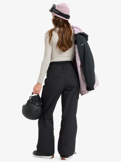 roxy, Passive Lines - Technical Snow Pants for Women, TRUE BLACK (kvj0) Passive Lines - Technical Snow Pants for Women  ERJTP03293
