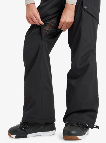 roxy, Passive Lines - Technical Snow Pants for Women, TRUE BLACK (kvj0) Passive Lines - Technical Snow Pants for Women  ERJTP03293