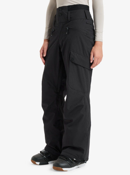 roxy, Passive Lines - Technical Snow Pants for Women, TRUE BLACK (kvj0) Passive Lines - Technical Snow Pants for Women  ERJTP03293