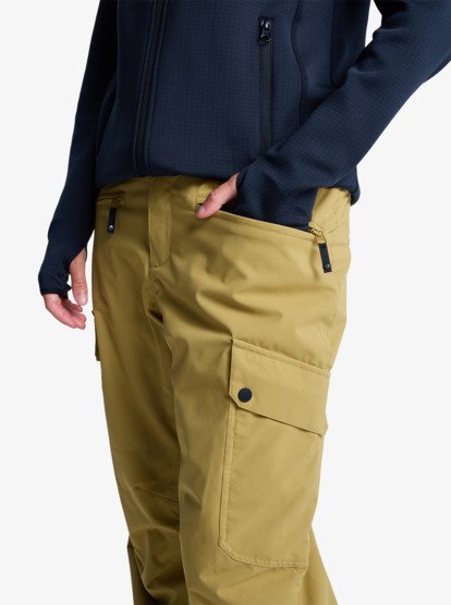 roxy, Passive Lines - Technical Snow Pants for Women, FENNEL SEED (tmg0) Passive Lines - Technical Snow Pants for Women  ERJTP03293