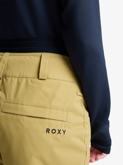 roxy, Passive Lines - Technical Snow Pants for Women, FENNEL SEED (tmg0) Passive Lines - Technical Snow Pants for Women  ERJTP03293