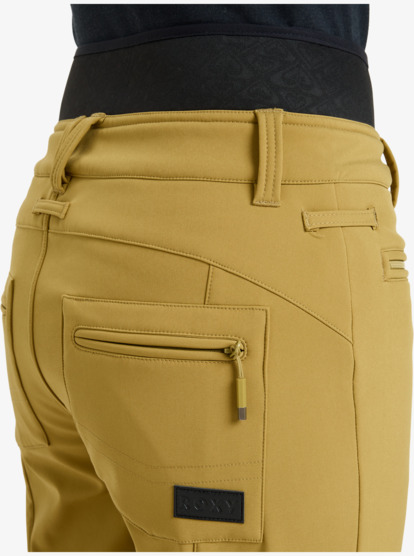 roxy, Rising High - Pantalón técnico de snow para mujer, FENNEL SEED (tmg0) Rising High - Technical Snow Pants for Women  ERJTP03295