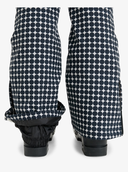roxy, Rising High - Pantalon de snow technique pour Femme, WHISPER WHITE SMALL DOTS (wcf3) Rising High - Technical Snow Pants for Women  ERJTP03295