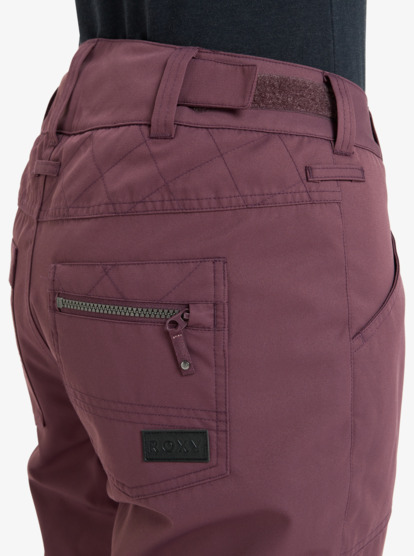 roxy, Nadia - Pantalon de snow technique pour Femme, HUCKLEBERRY (rrf0) Nadia - Technical Snow Pants for Women  ERJTP03296