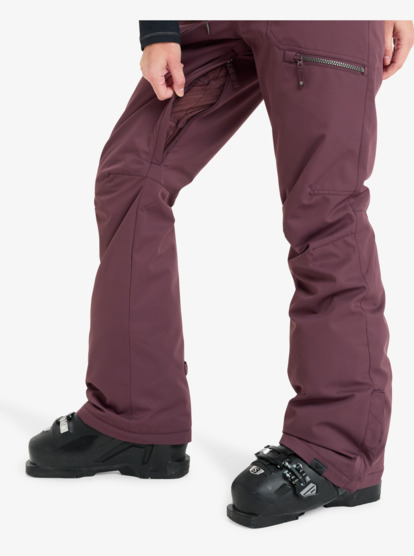 roxy, Nadia - Pantalon de snow technique pour Femme, HUCKLEBERRY (rrf0) Nadia - Technical Snow Pants for Women  ERJTP03296