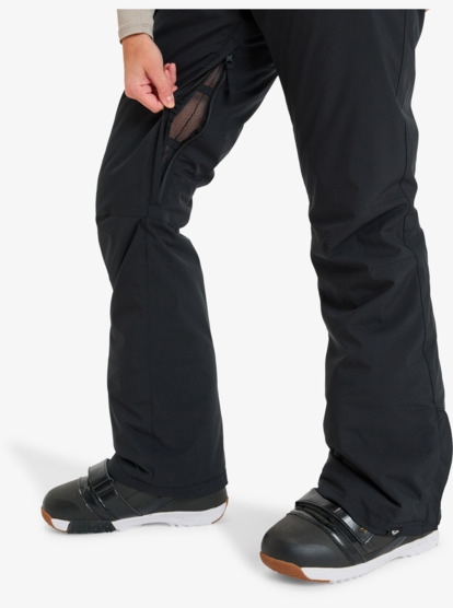 roxy, Backyard - Pantalón técnico de snow para mujer, TRUE BLACK (kvj0) Backyard - Technical Snow Pants for Women  ERJTP03299