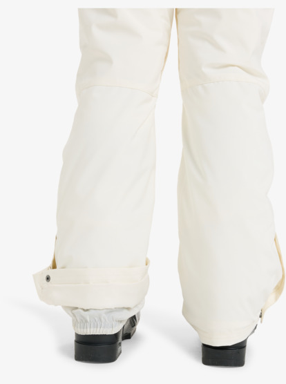 roxy, Backyard - Pantalon de snow technique pour Femme, WHISPER WHITE (wcf0) Backyard - Technical Snow Pants for Women  ERJTP03299