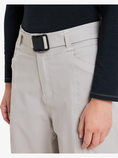 roxy, Chloe Kim - Calças técnicas de snow para mulher, ASH (sjn0) Chloe Kim - Technical Snow Pants for Women  ERJTP03300