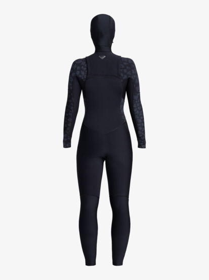 5/4/3mm Swell Series - Chest-Zip Neoprenanzug mit Kapuze für Frauen