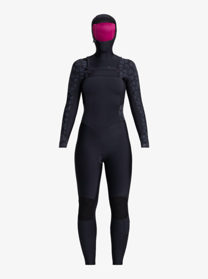 5/4/3mm Swell Series - Hooded Chest Zip Wetsuit for Women  ERJW203012