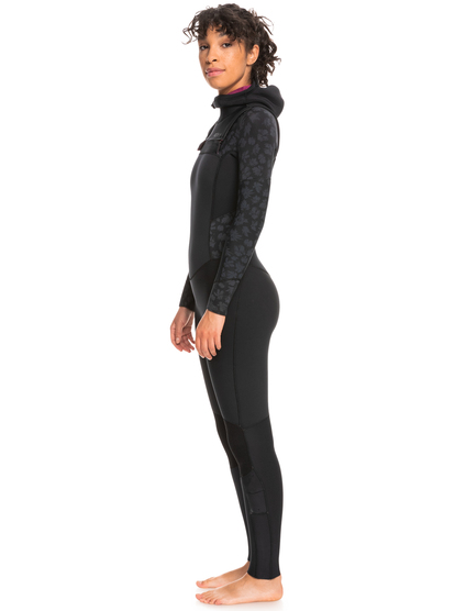 5/4/3mm Swell Series - Hooded Chest Zip Wetsuit for Women  ERJW203012