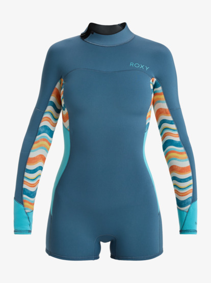 2mm Swell Series - Long Sleeve Back Zip Springsuit for Women  ERJW403054