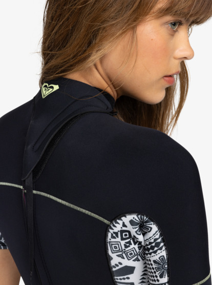 2mm Swell Series - Short Sleeve Back Zip Springsuit for Women  ERJW503027