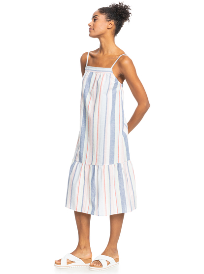 Glorious Sunshine - Strappy Midi Dress for Women  ERJWD03641