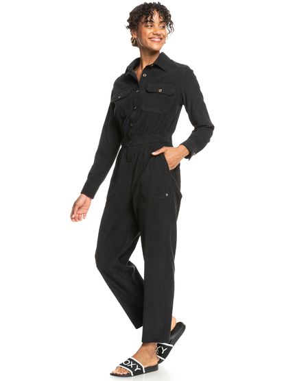 Read My Mind - Long Sleeve Corduroy Jumpsuit for Women  ERJWD03745