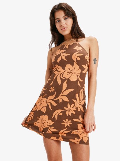 After Glow Mini Crepe - Halter Dress for Women  ERJWD03909