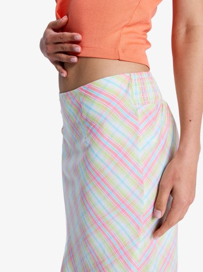 Summer Delight - Midi Slip Skirt for Women  ERJWK03199