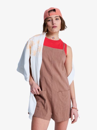 Lavender Haze - Strappy Romper for Women  ERJWO03021