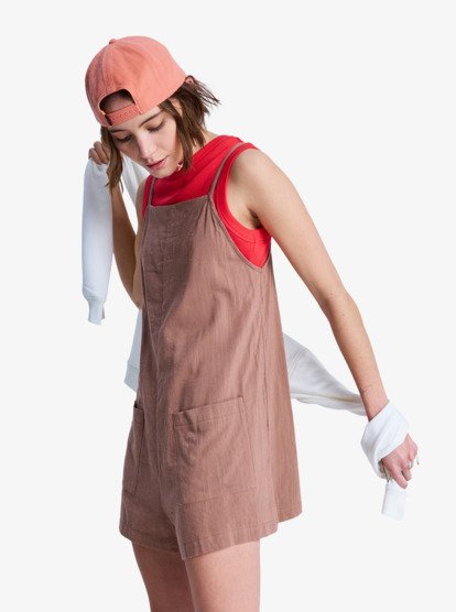 Lavender Haze - Strappy Romper for Women  ERJWO03021