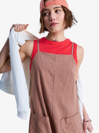 Lavender Haze - Strappy Romper for Women  ERJWO03021