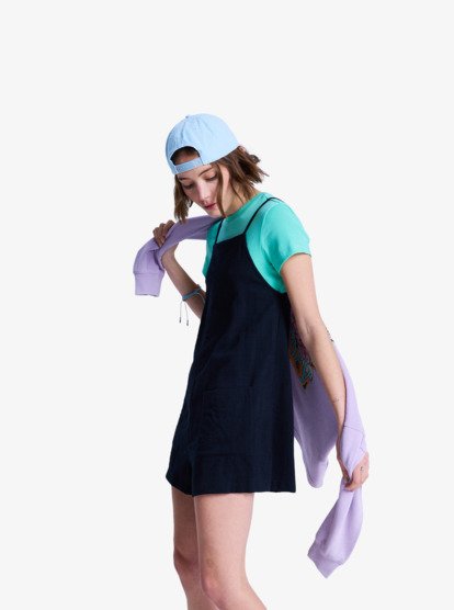 Lavender Haze - Strappy Romper for Women  ERJWO03021