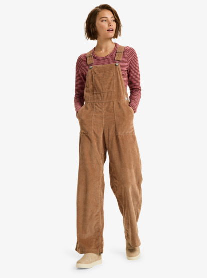 Trailblazer Overall - Cotton Corduroy Dungarees for Women  ERJWO03022