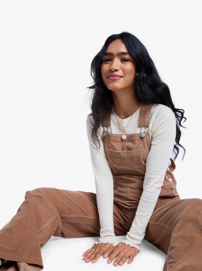 Trailblazer Overall - Cotton Corduroy Dungarees for Women  ERJWO03022