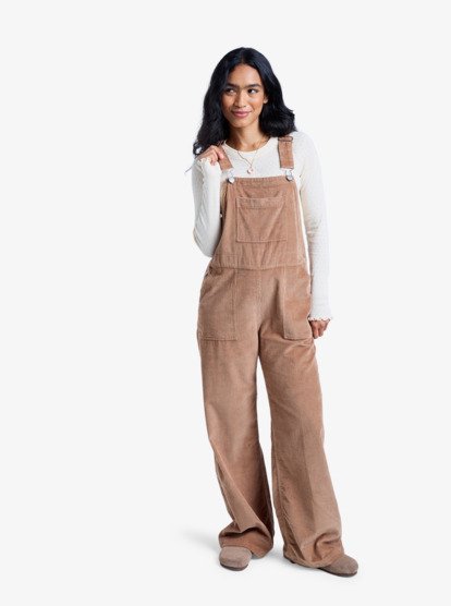 Trailblazer Overall - Cotton Corduroy Dungarees for Women  ERJWO03022