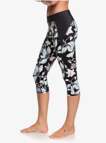 Take Me To The Beach UPF 50 Capri Sports Leggings Roxy