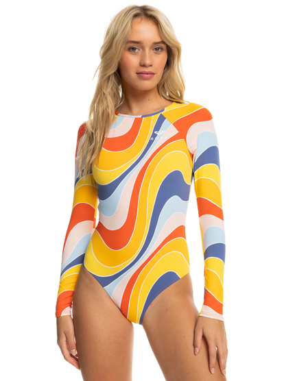 Palm Cruz - Long Sleeve One-Piece Swimsuit for Women  ERJWR03709