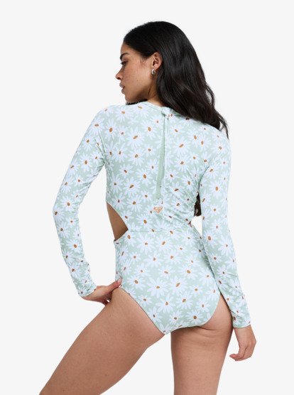 Dream Floral - Long Sleeve One-Piece Swimsuit for Women  ERJWR03888