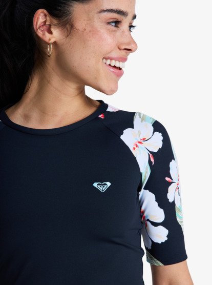 The Classic Lycra - Short Sleeve Rash Vest for Women  ERJWR03899