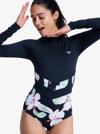 The Rider Zipped - Long Sleeve One-Piece Swimsuit for Women  ERJWR03900