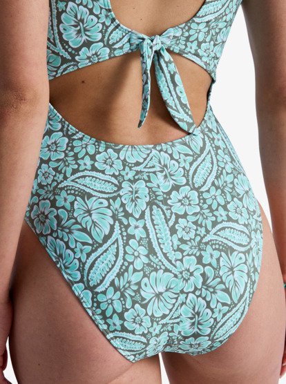 Sun Babe - Short Sleeve One-Piece Swimsuit for Women  ERJWR03901