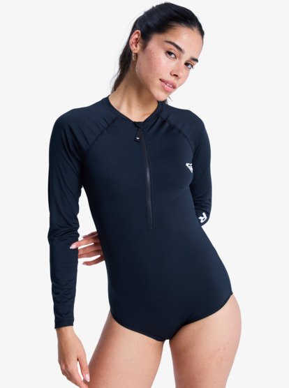 Essentials - Long Sleeve Back Zip One-Piece for Women  ERJWR03906