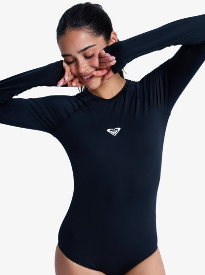 Essentials - Long Sleeve One-Piece Swimsuit for Women  ERJWR03918