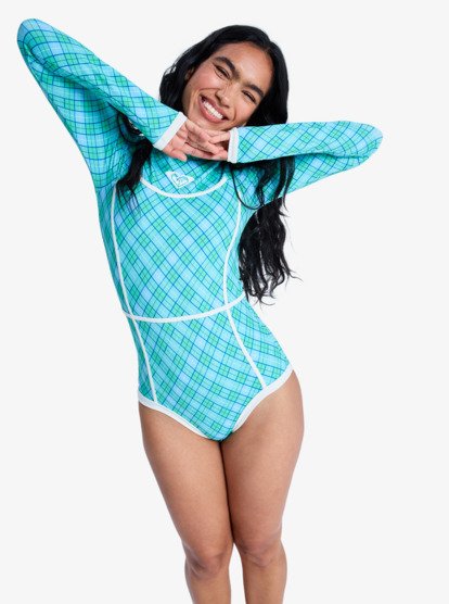 Go Girl Surf - Long Sleeve One-Piece Swimsuit for Women  ERJWR03919