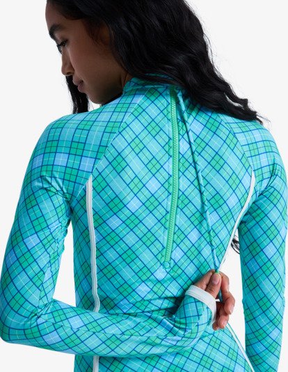 Go Girl Surf - Long Sleeve One-Piece Swimsuit for Women  ERJWR03919