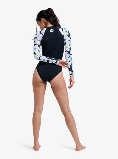 Roxy Active - Long Sleeve One-Piece Swimsuit for Women  ERJWR03927