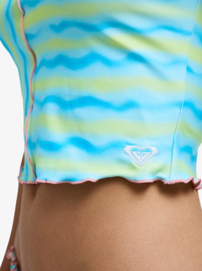 Neon Queen - Cap Sleeve Rash Vest for Women  ERJWR03962