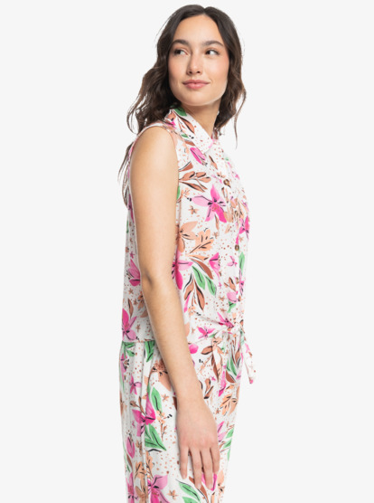 Tropical View - Sleeveless Shirt for Women  ERJWT03619