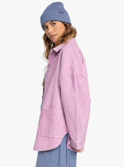 Kick Back - Corduroy Shacket for Women  ERJWT03642