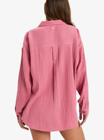 Morning Time - Oversize Long Sleeves Shirt for Women  ERJWT03674