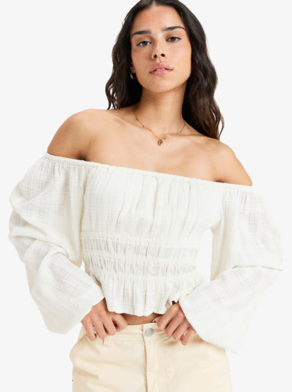 Crystal Session - Off-The-Shoulder Top Top for Women  ERJWT03677