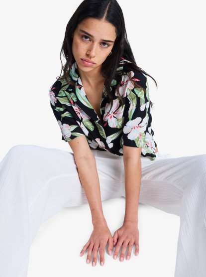 Salty Sweet - Woven Top for Women  ERJWT03679