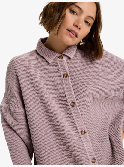 Hike Away - Long Sleeve Collared Button Up Shirt for Women  ERJWT03706