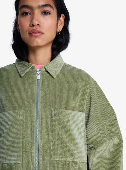 Chilled Out Washed - Corduroy Shirt for Women  ERJWT03732